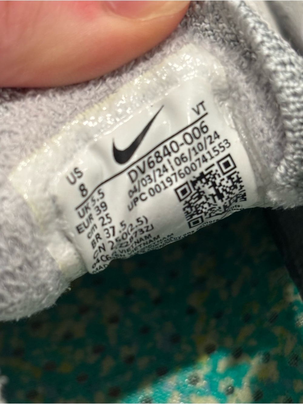 Nike Air VaporMax 2023 Flyknit Photon Dust Red Stardust Athletic Shoes Womens 8 - Picture 5 of 6